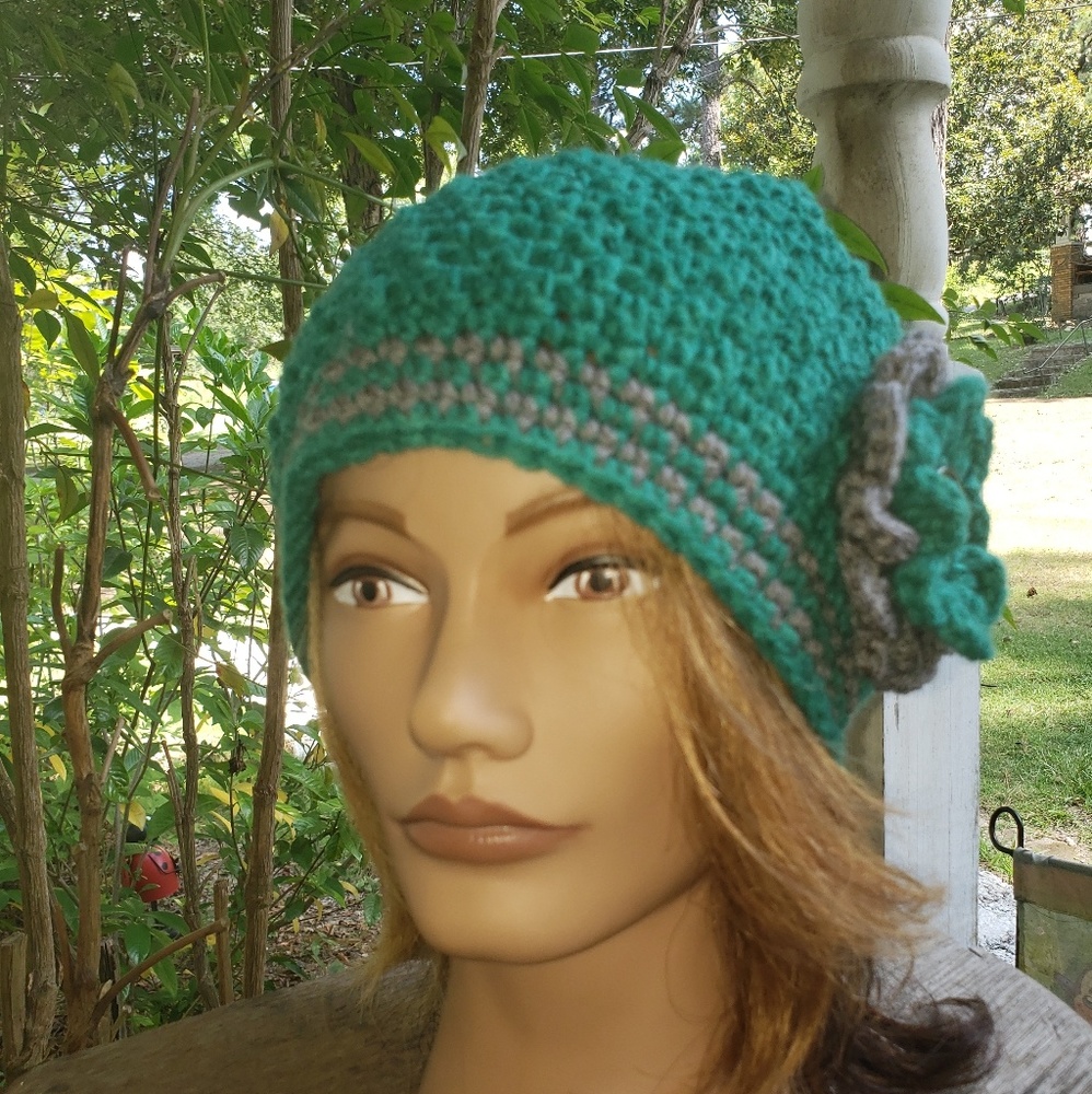 Handmade slouchy beanie
